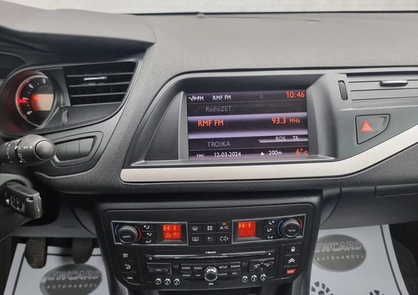 Citroen C5 cena 20900 przebieg: 253000, rok produkcji 2012 z Szczytna małe 704